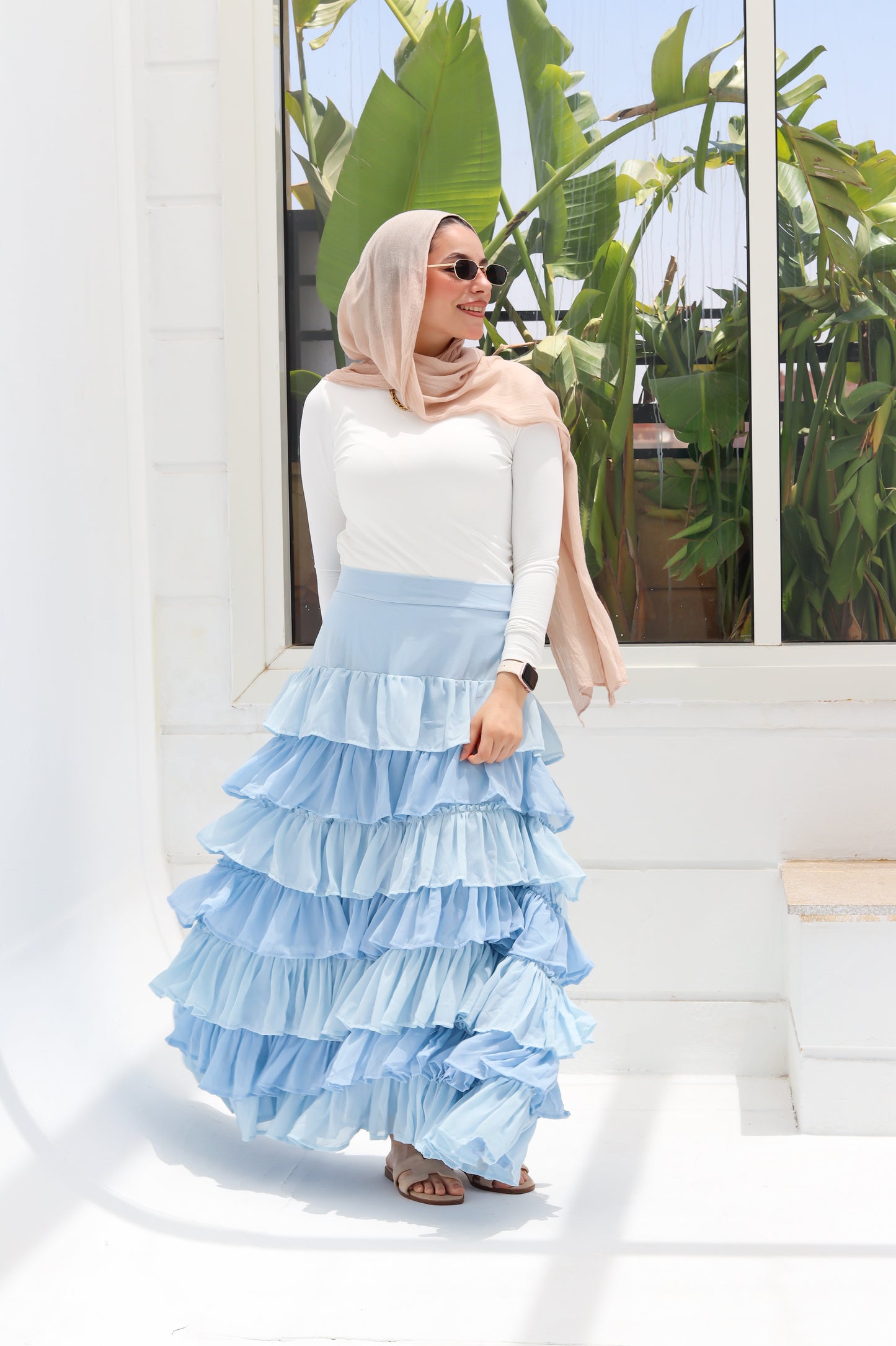 Shades of sea skirt
