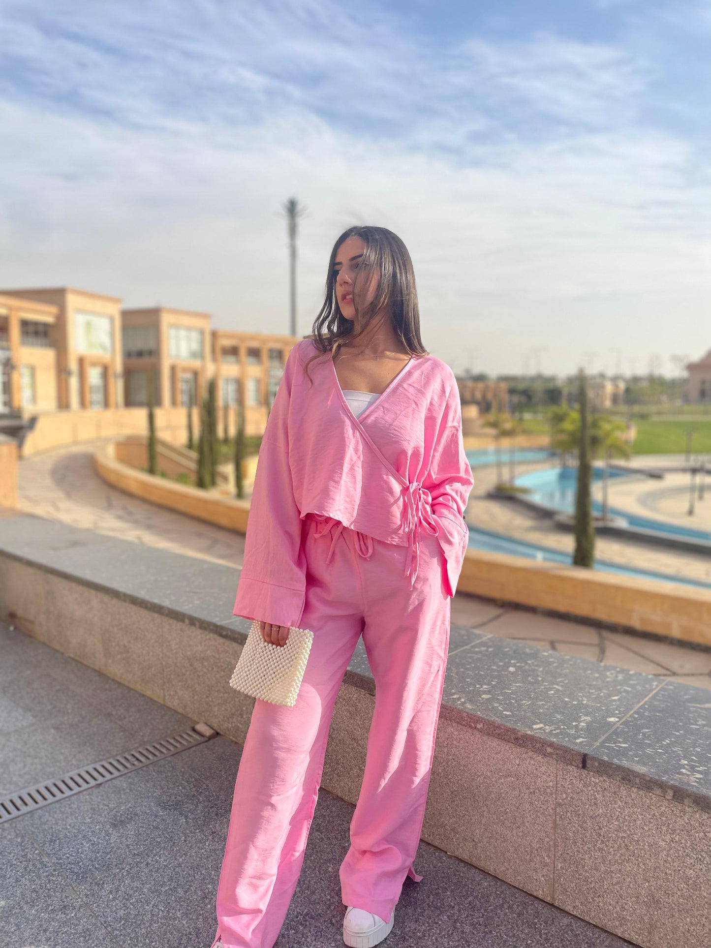 Pink wrap full set