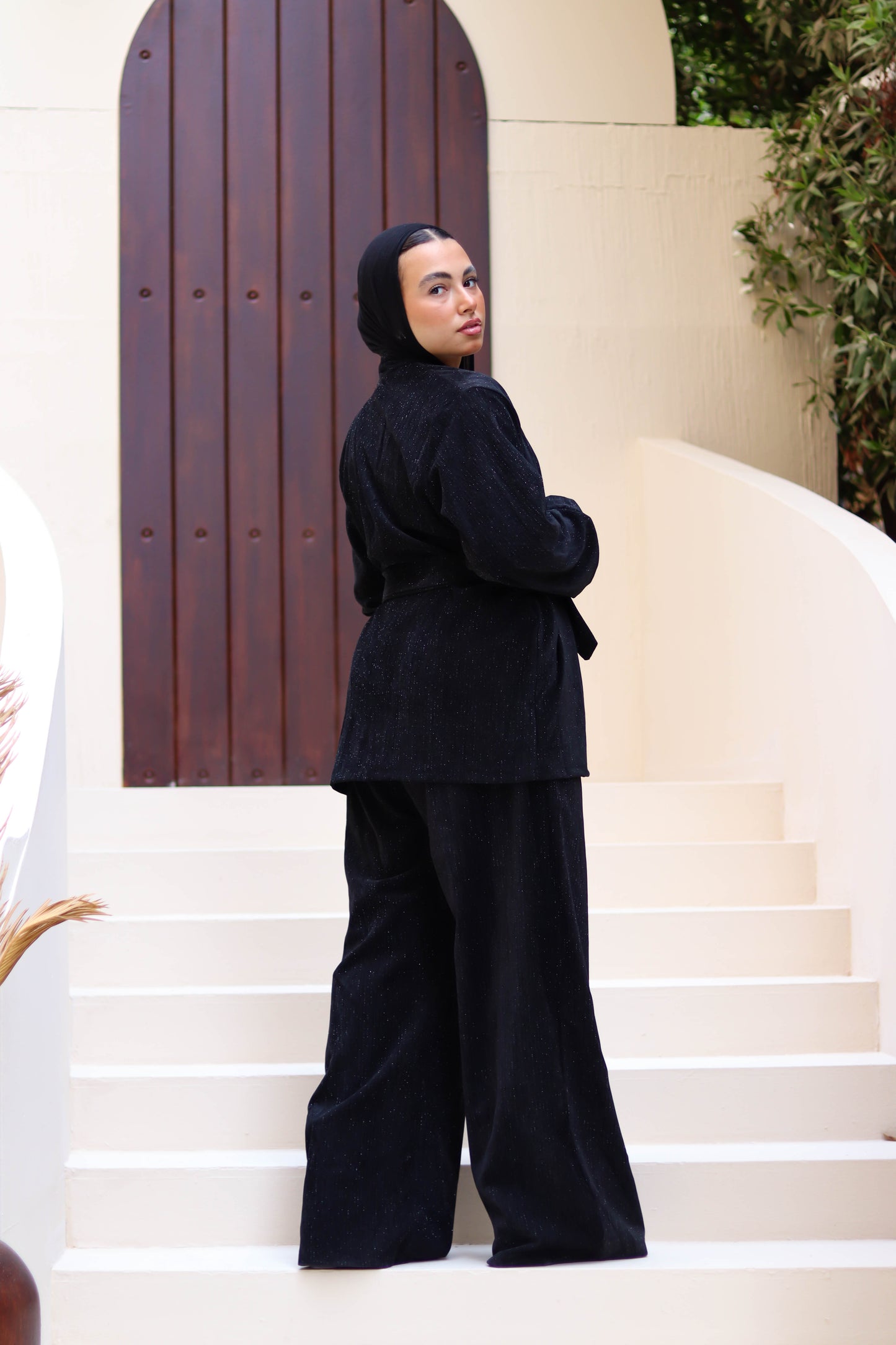 The sparkle set in Black