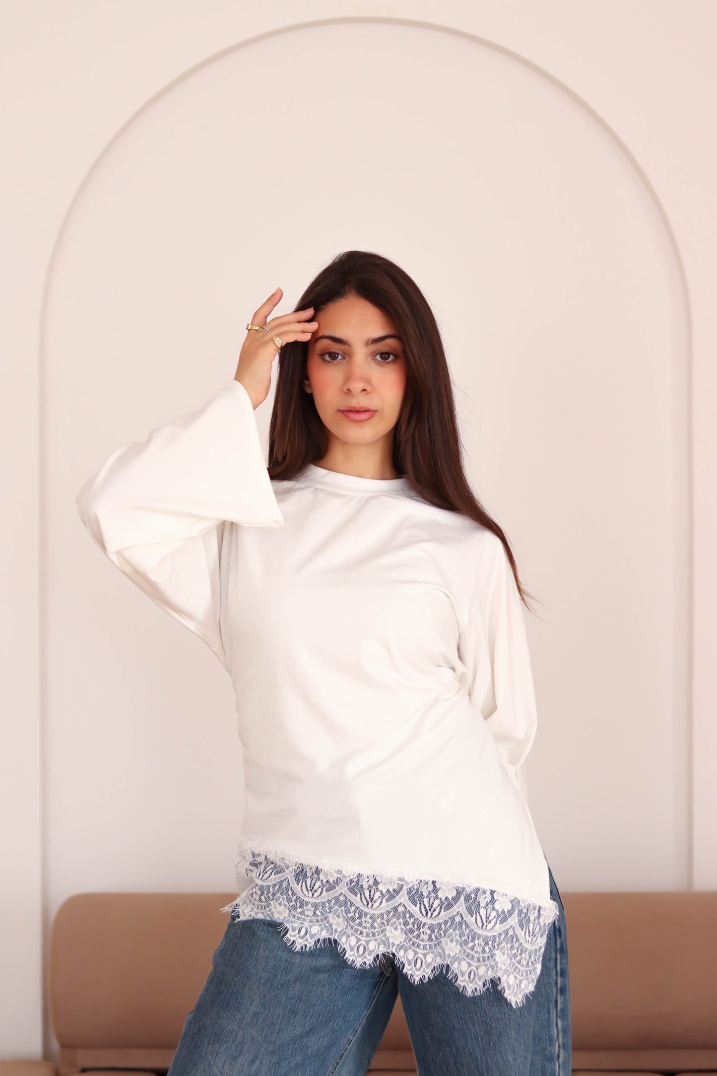 Lace Aura Top