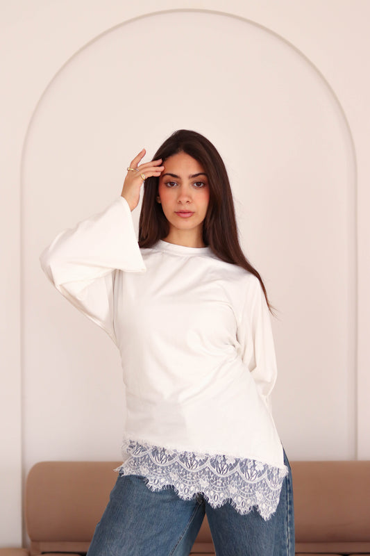 Lace Aura Top