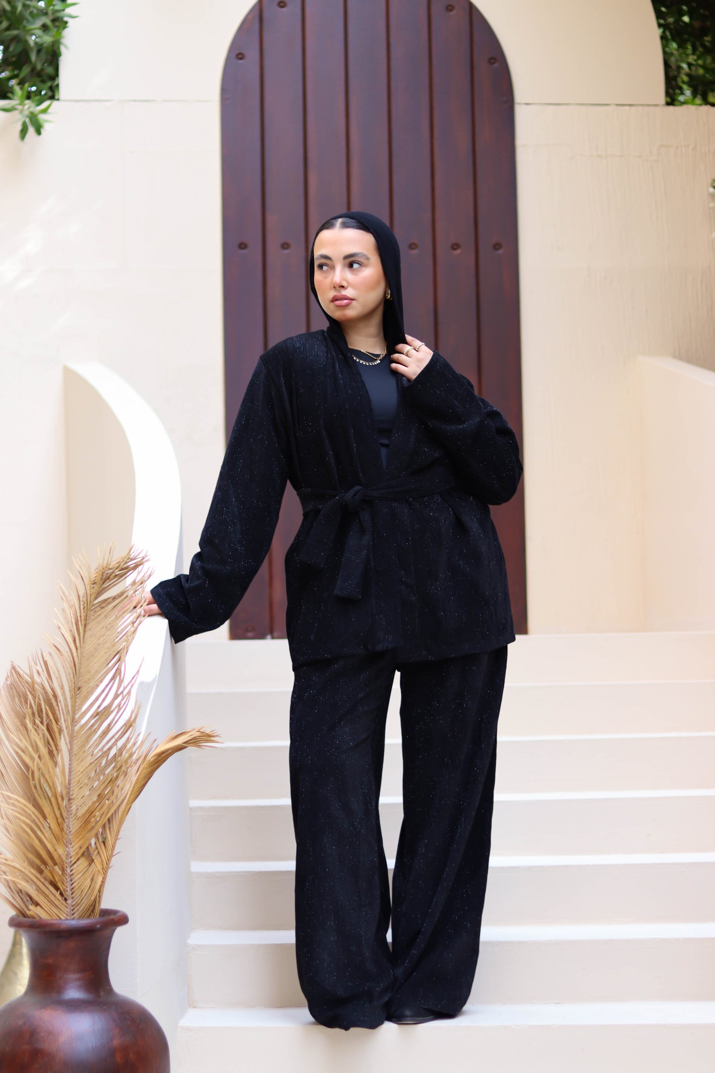 The sparkle set in Black