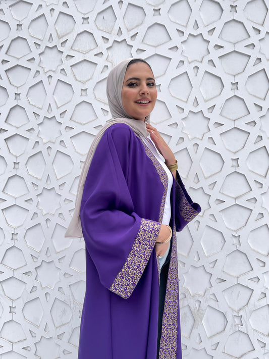 Layal Purple kaftan