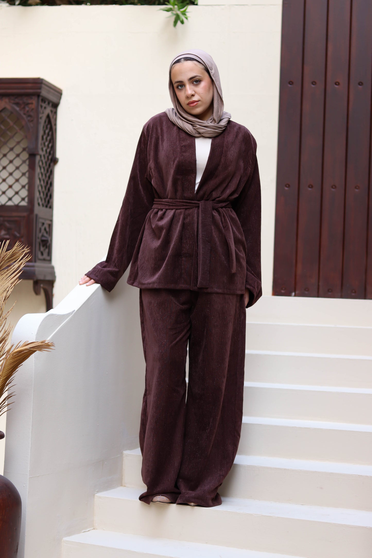 The sparkle set in Brown