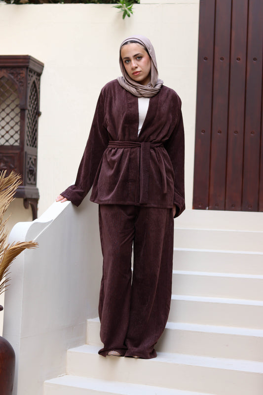 The sparkle set in Brown