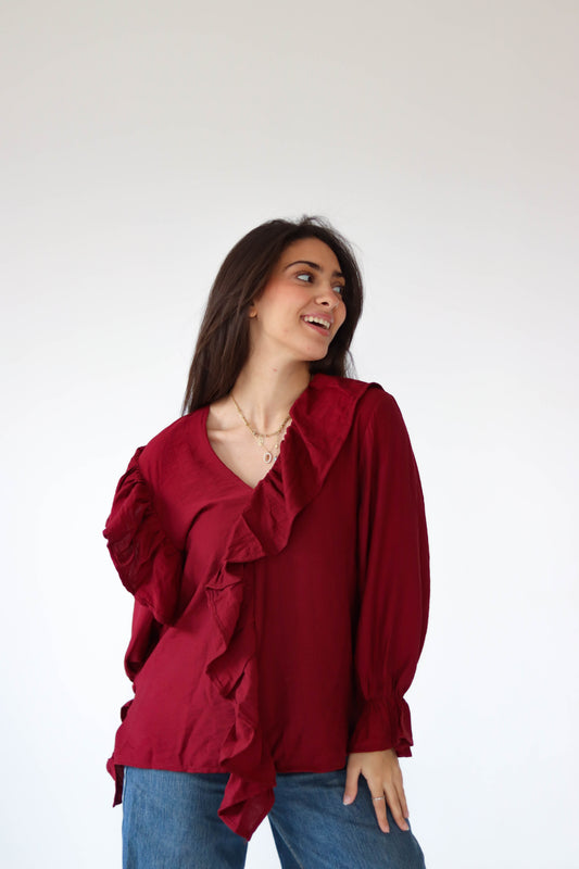 Ruffles Flow Blouse