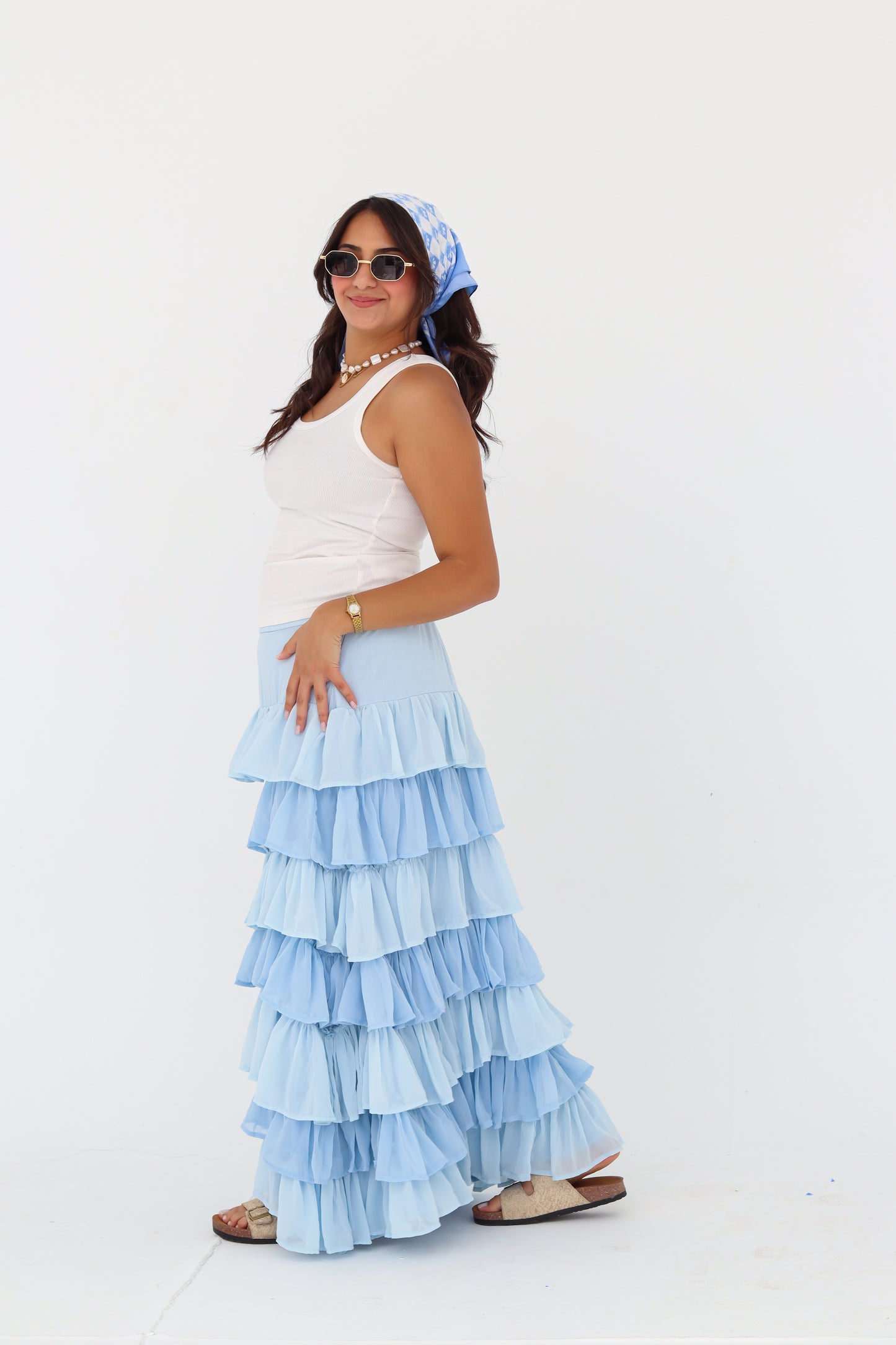 Shades of sea skirt