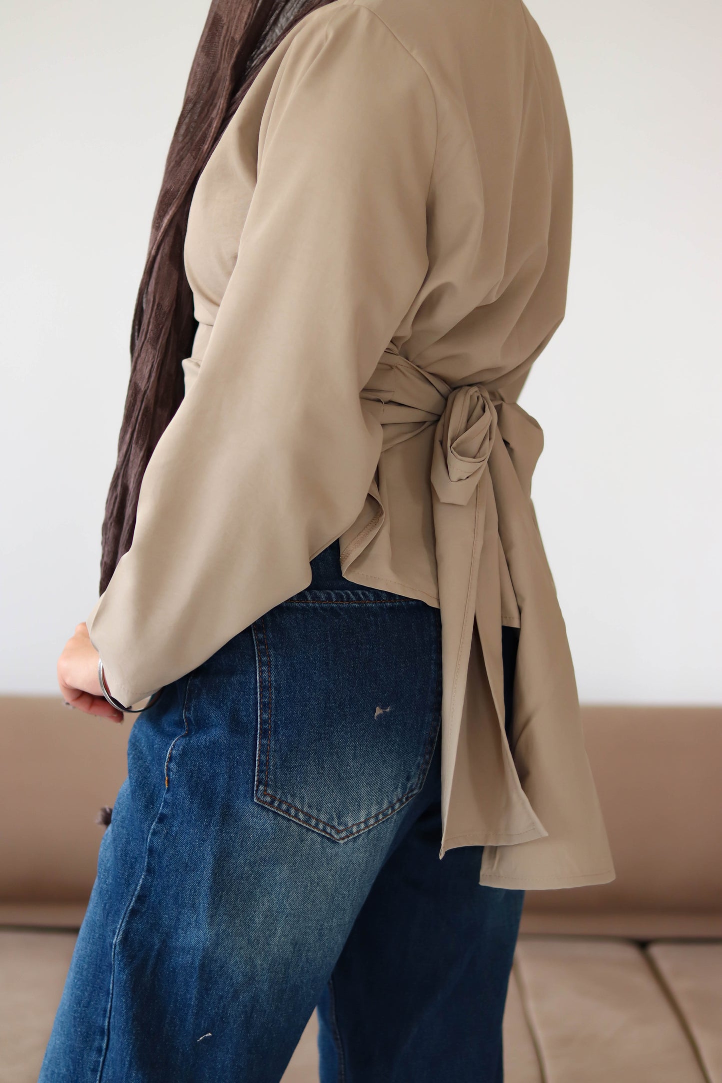 Drape Defined Blouse