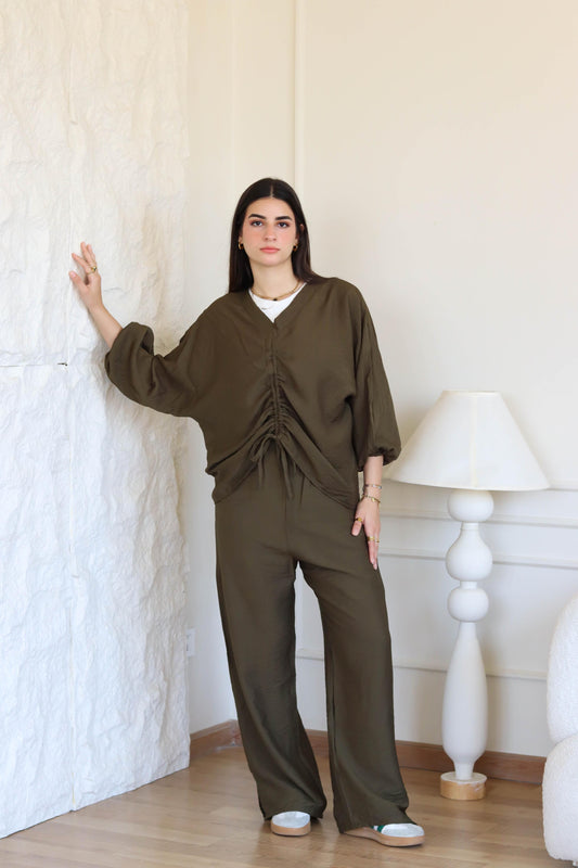 Everyday olive set