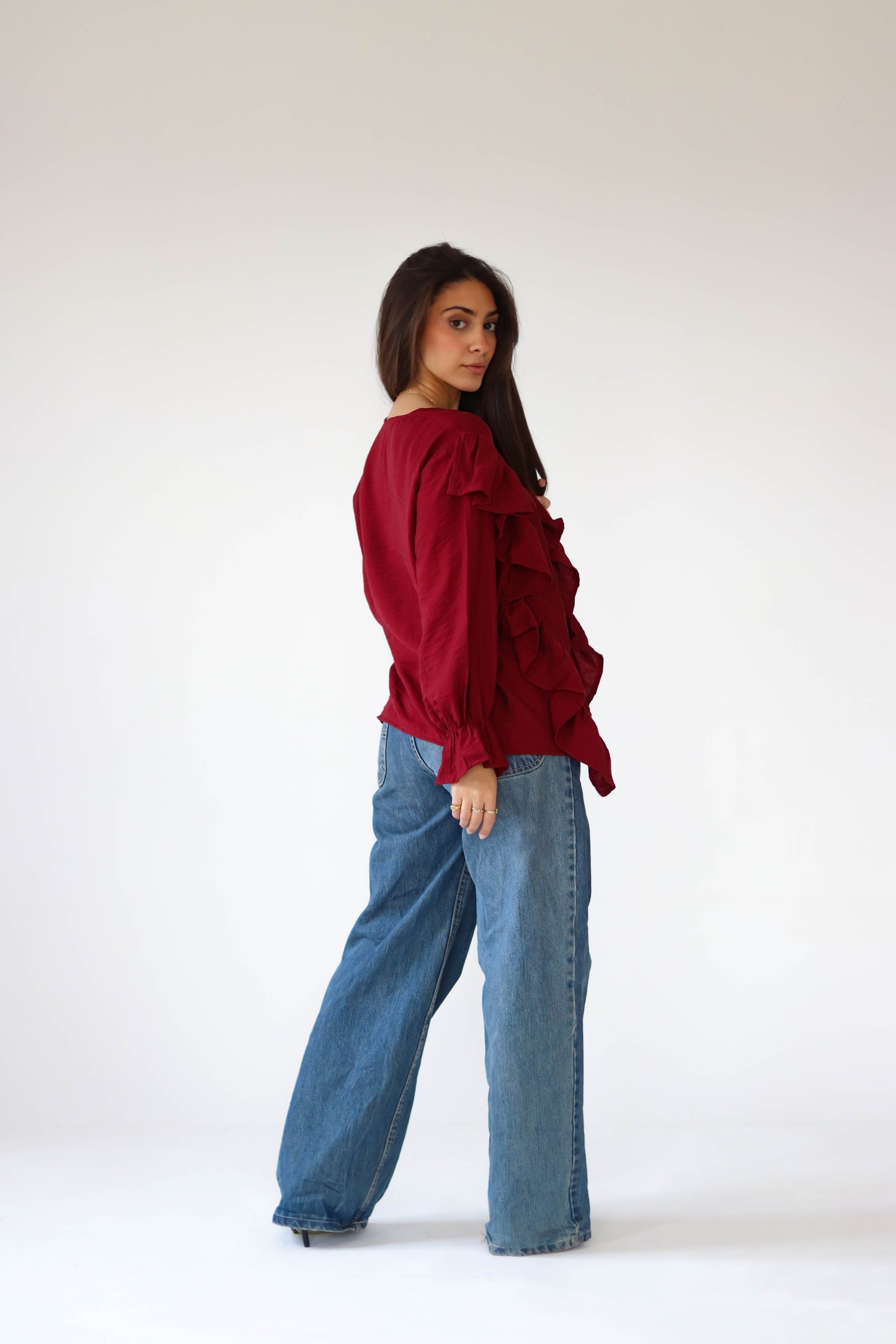 Ruffles Flow Blouse