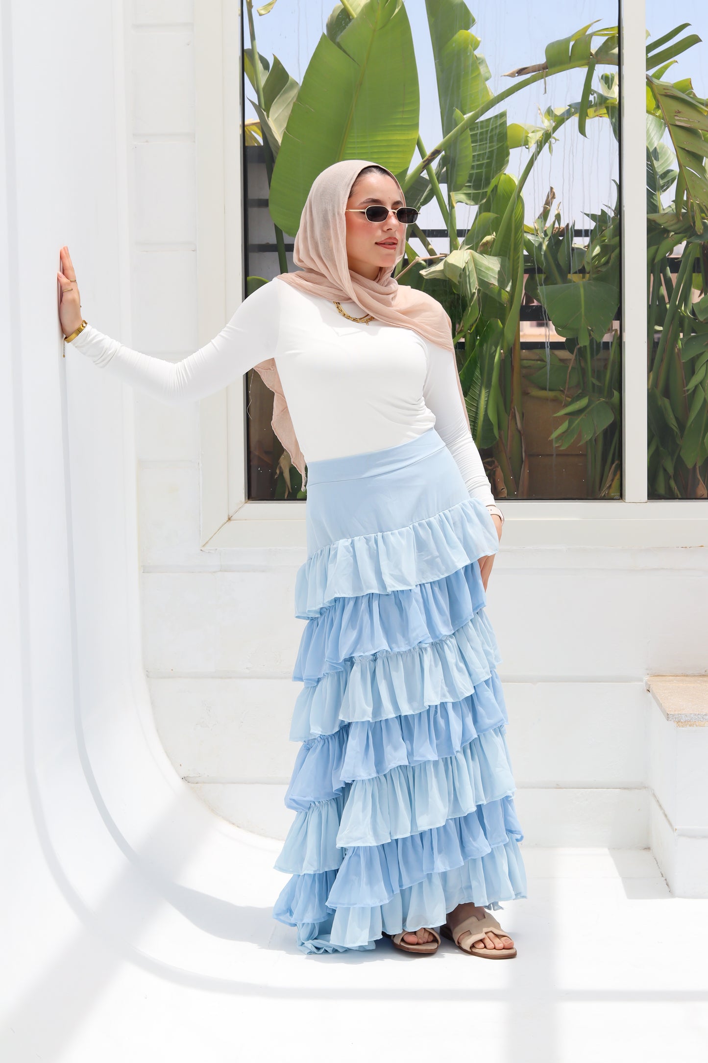 Shades of sea skirt