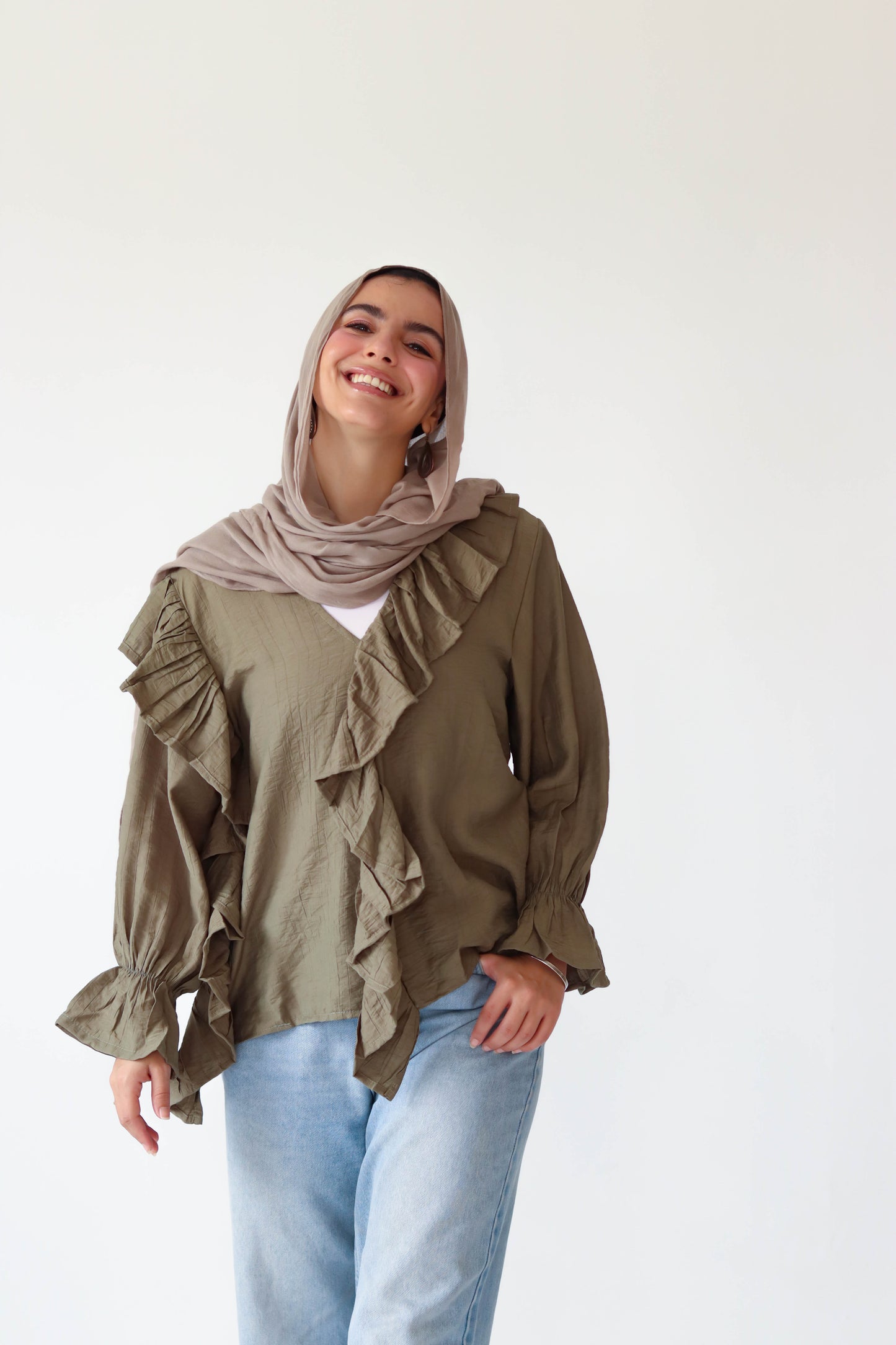 Ruffles Flow Blouse