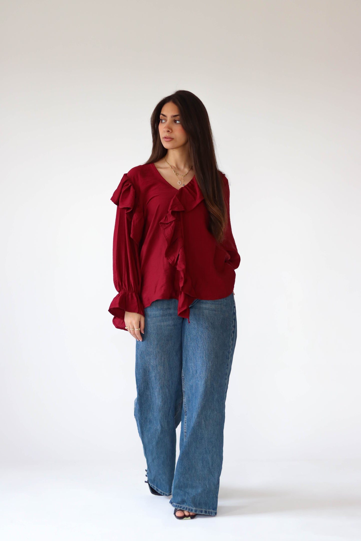 Ruffles Flow Blouse