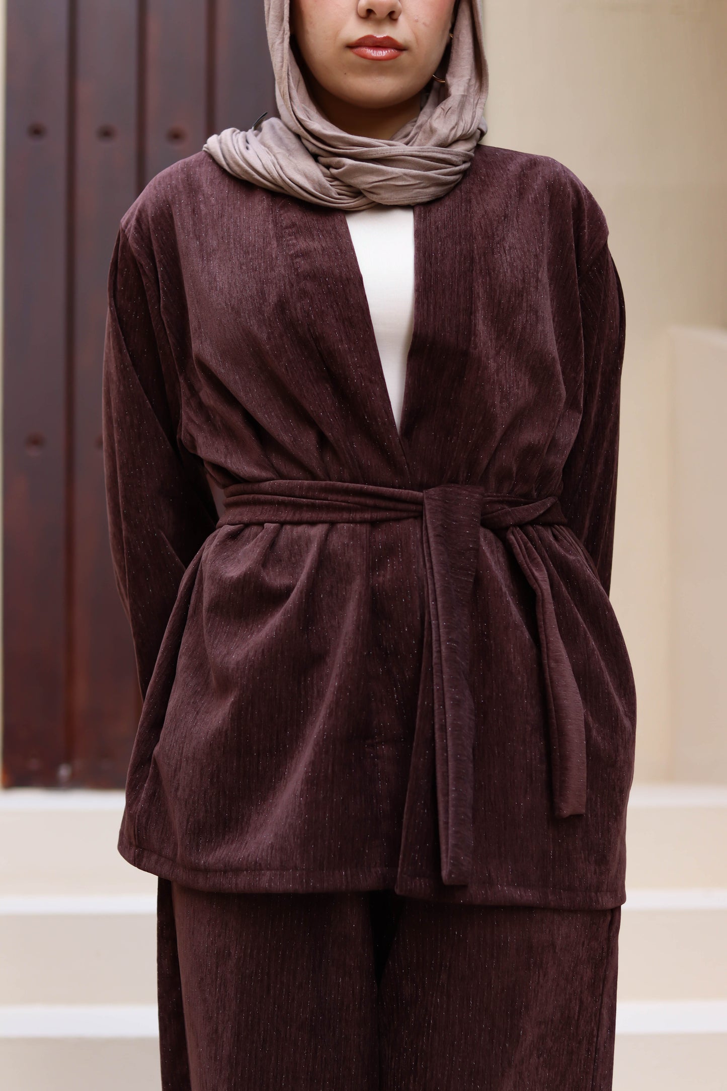 The sparkle set in Brown