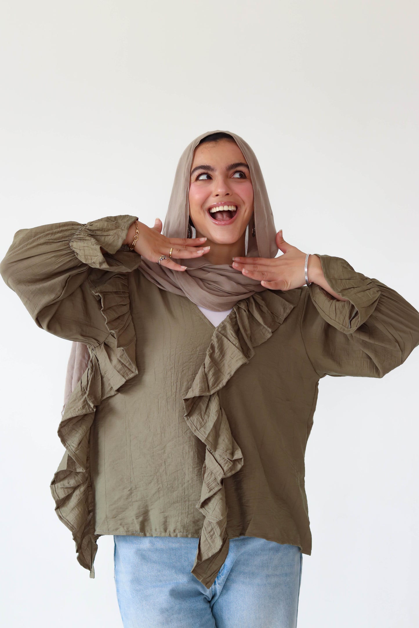 Ruffles Flow Blouse