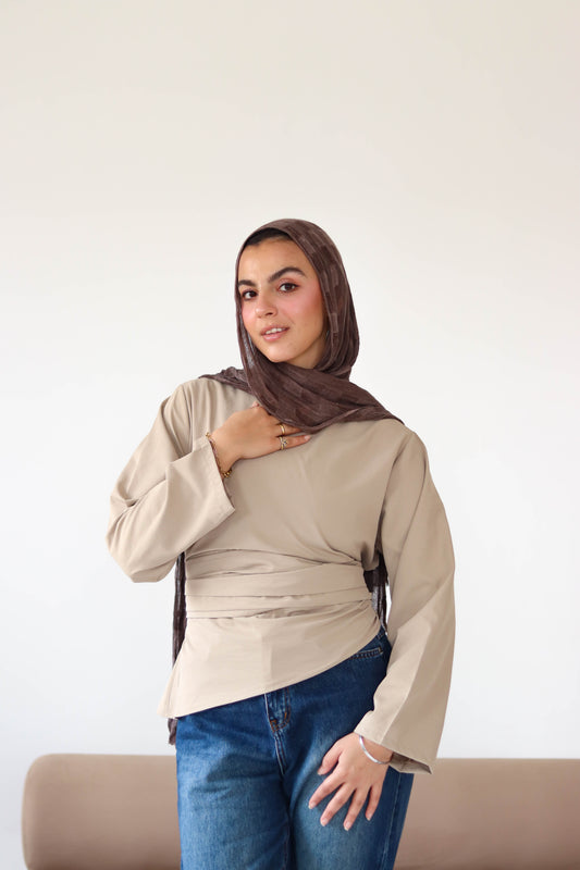 Drape Defined Blouse