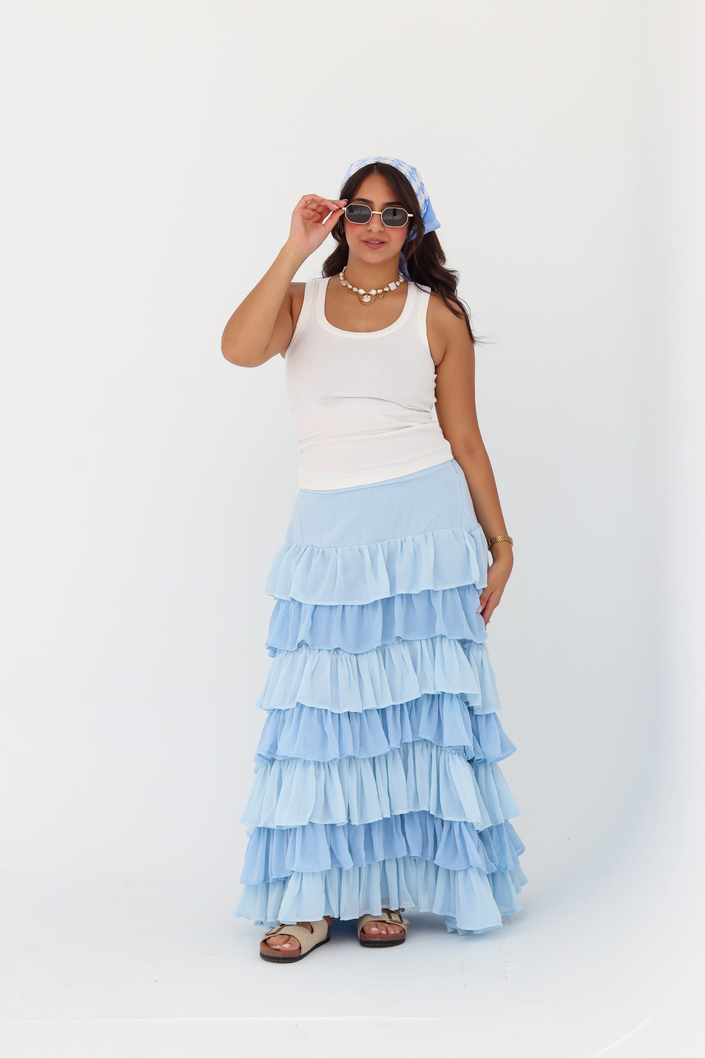Shades of sea skirt
