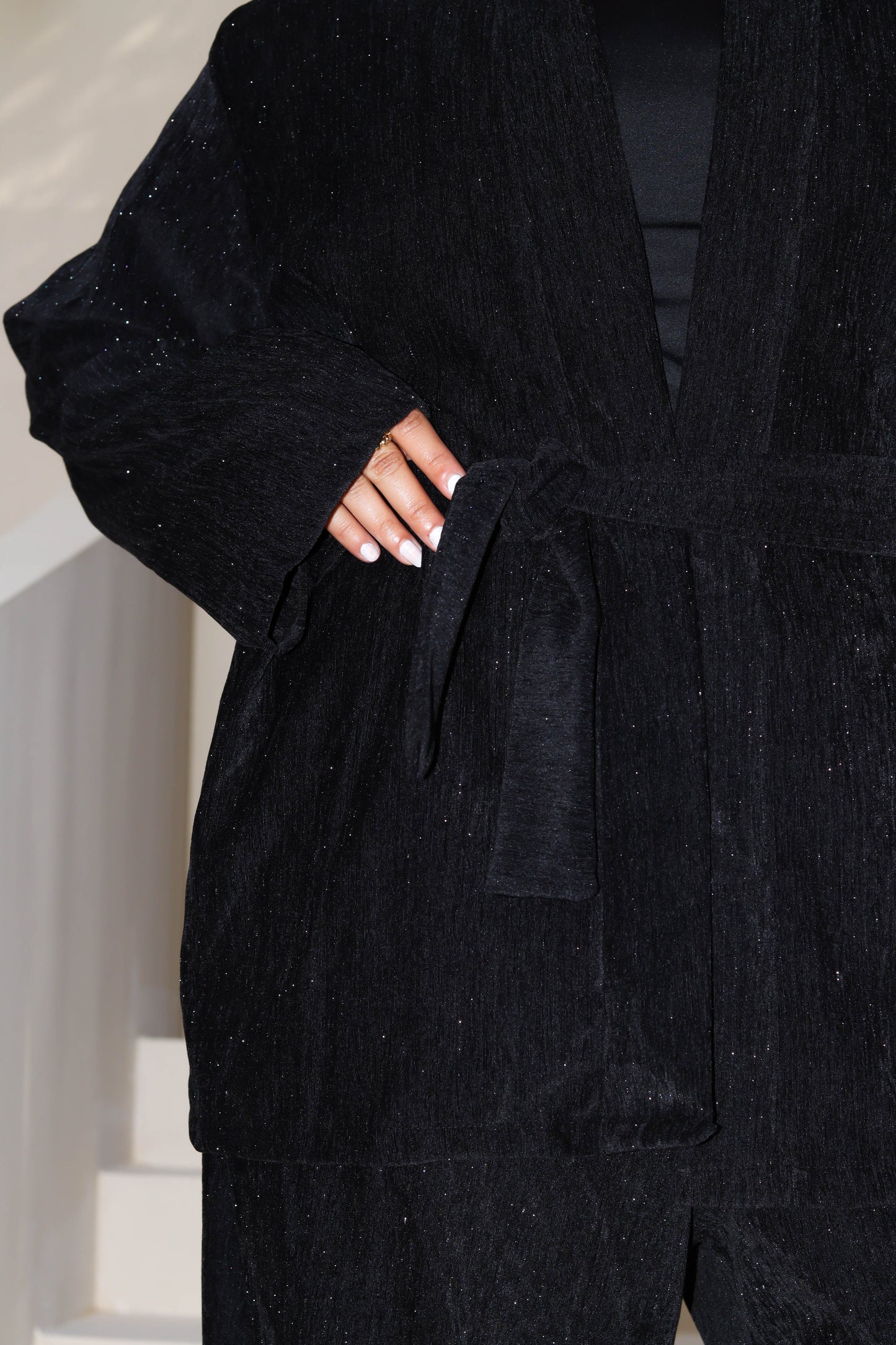 The sparkle set in Black