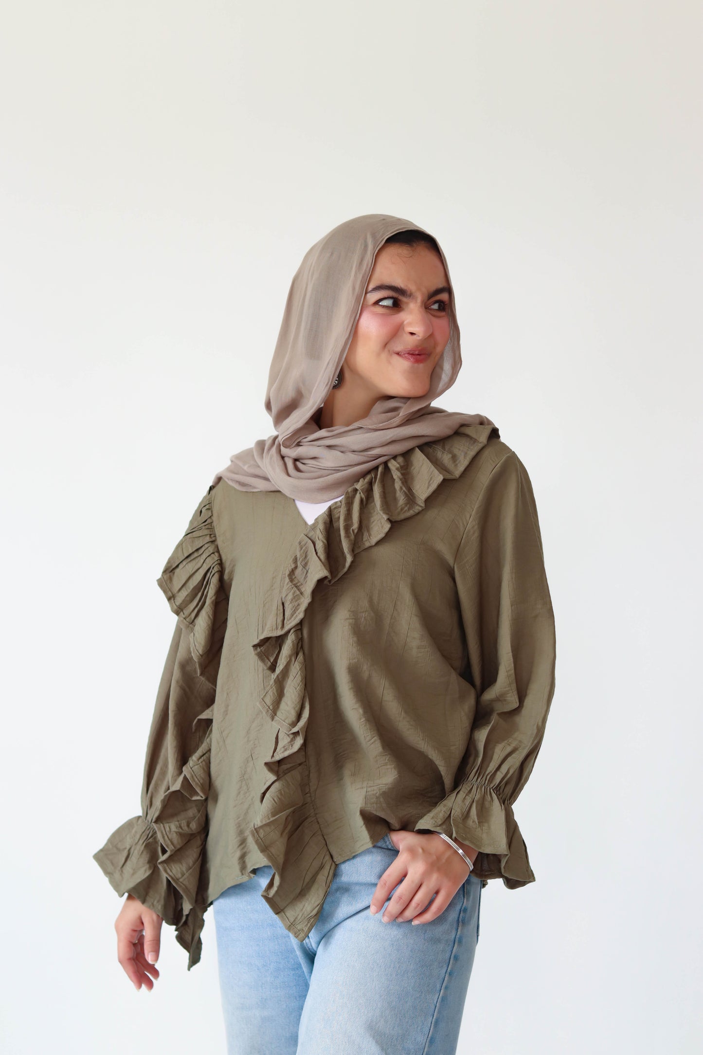 Ruffles Flow Blouse