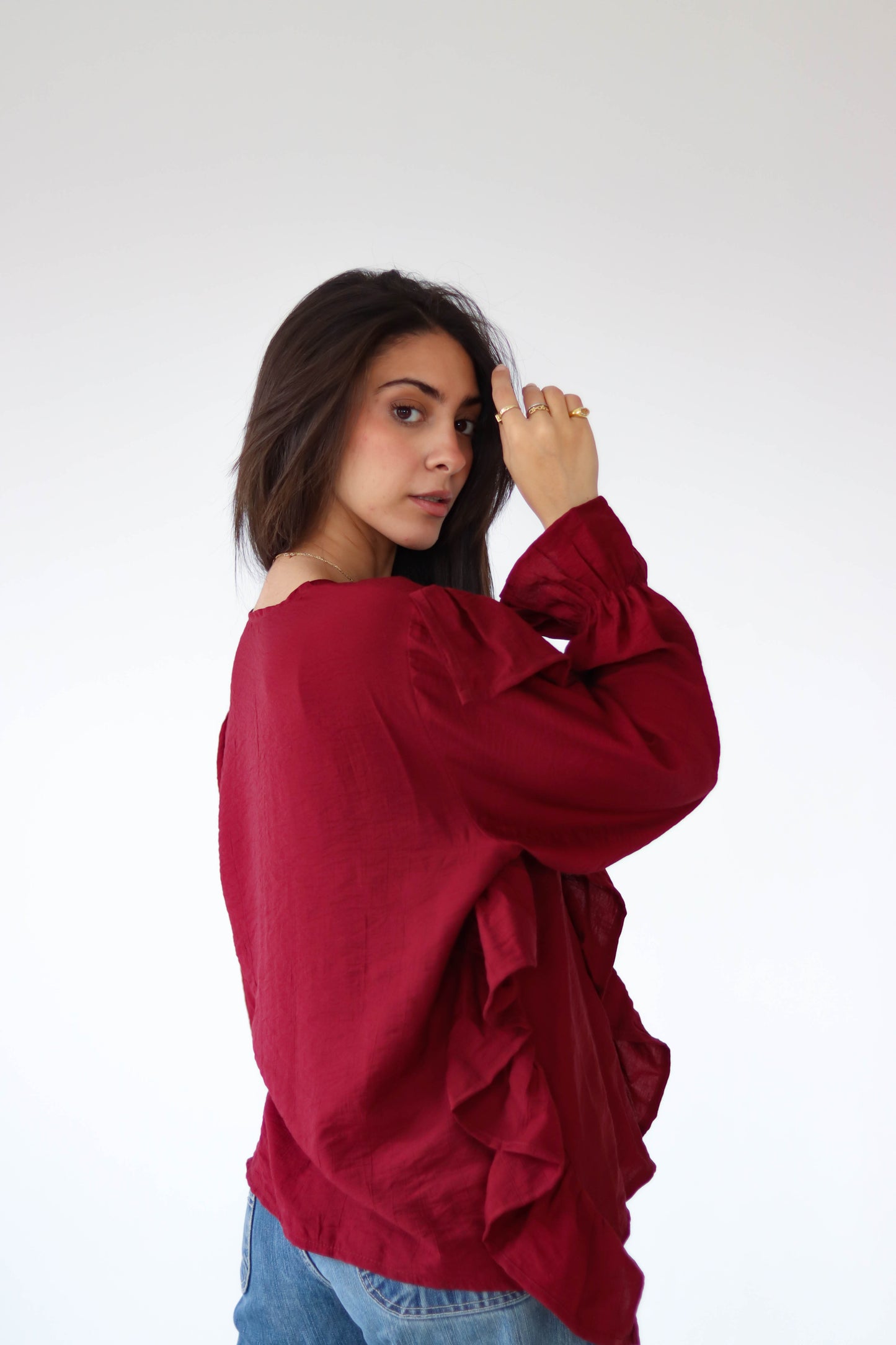 Ruffles Flow Blouse