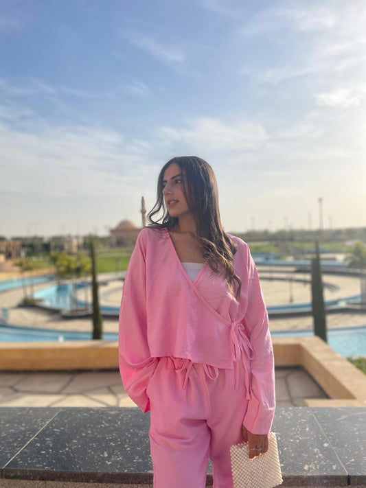 Pink wrap full set